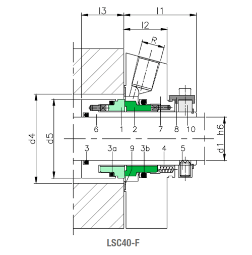 Patronendichtung LSC40-F