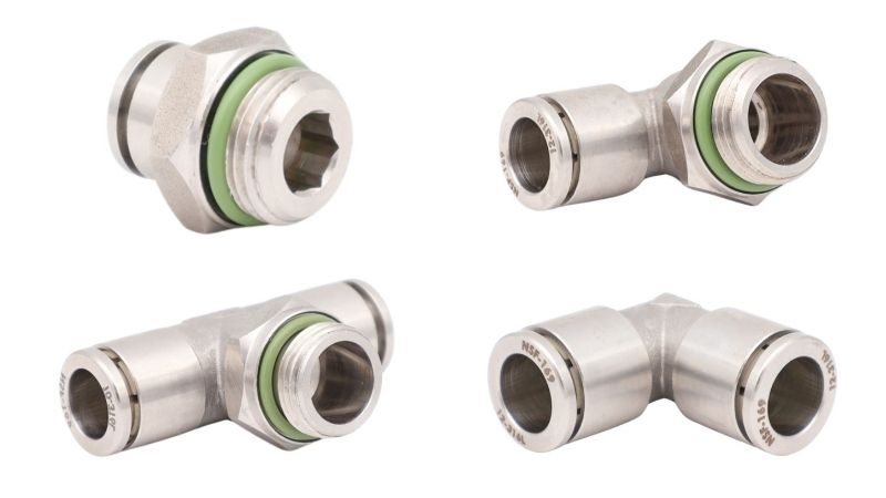 Steckverschraubungen collage