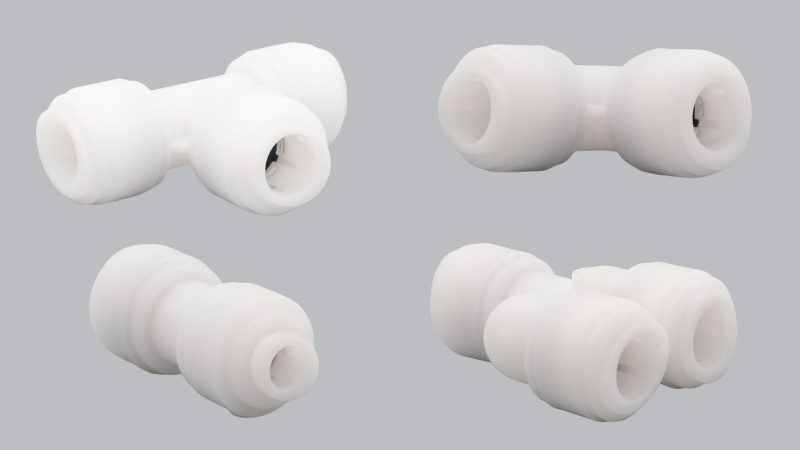 collage Pneumatik Schottverschraubungen, POM