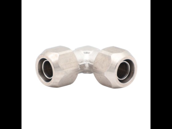 Hydraulik Winkelverbindung aus Edelstahl AISI 316. Geeignet für Luft, Wasser und Lebensmittel. Lange Lebensdauer, hoher sanitärer Standard. Hier bestellen!