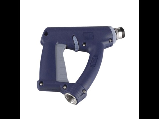 NITO II Industriepistole zum Spülen und Reinigen. 3/4“ Gewinde, 1/2" Kupplungsgehäuse und einstellbarer Strahl. Bis zu 25 bar und 90 °C. Für die Industrie.