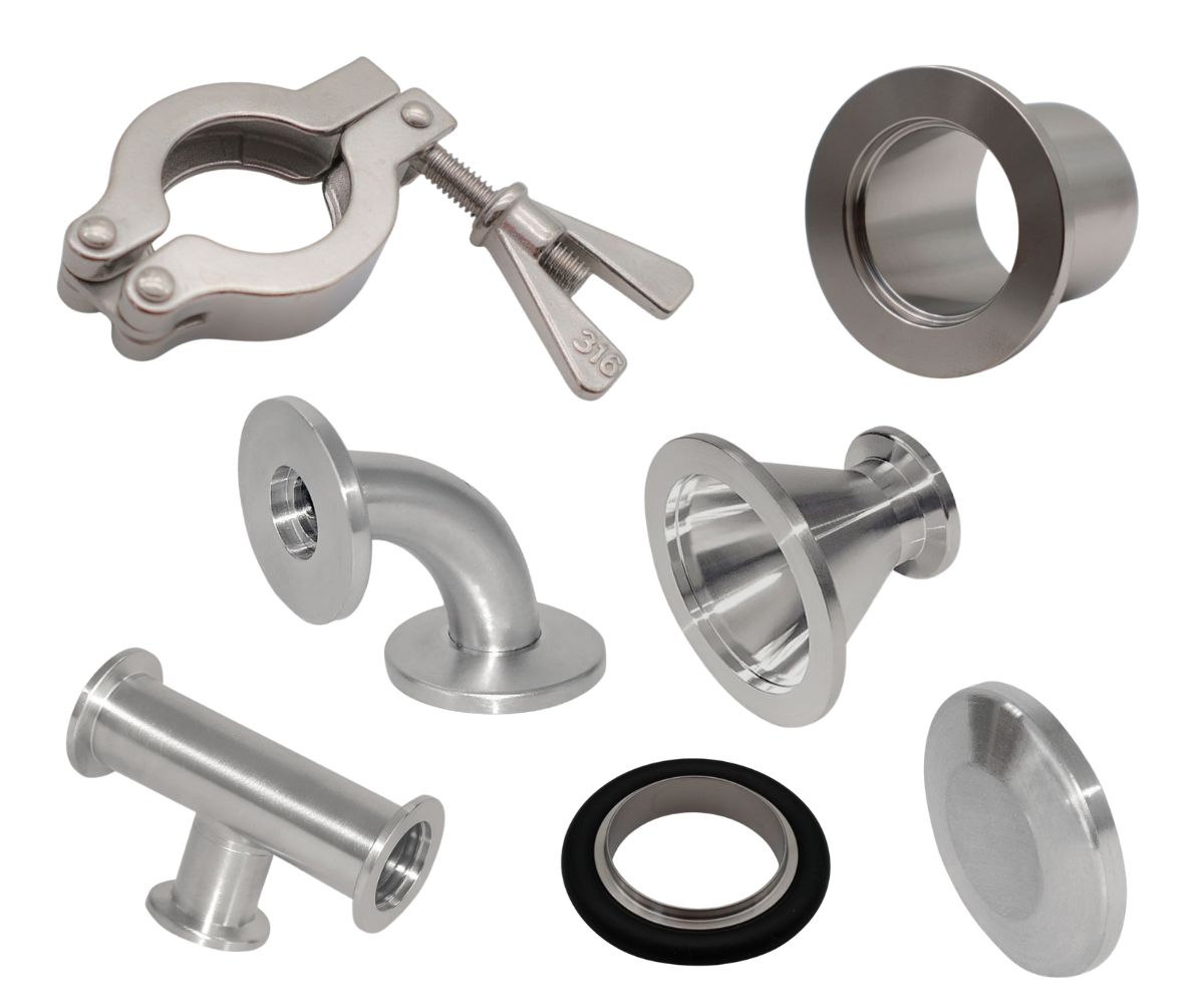 Vakuum-fittings in unübertroffener Qualität. Wir liefern Qualitätsprodukte und Sonderlösungen für die Prozessindustrie. Finden Sie unsere Vakuum-fittings hier!
