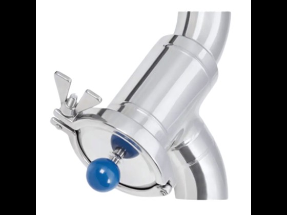 Muffen Schmutzfänger: Vernickeltes Messinggehäuse