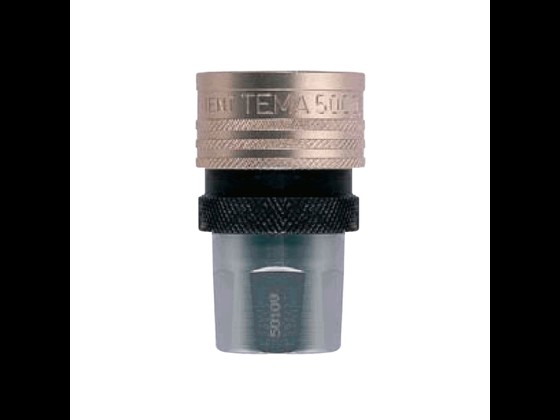 Vernickelte Hochdruckkupplung für Flüssigkeiten, inkl. Viton-Dichtung. KEW-kompatibel. Belastbar bis 300 bar und temperaturbeständig bis +100°C. Hier bestellen!