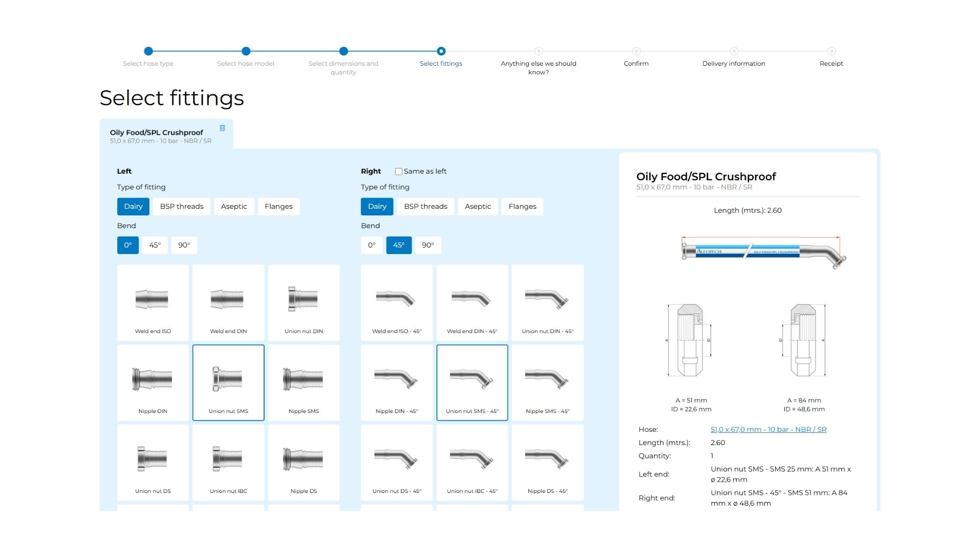 Video-Kurzanleitung: Der Schlauchkonfigurator