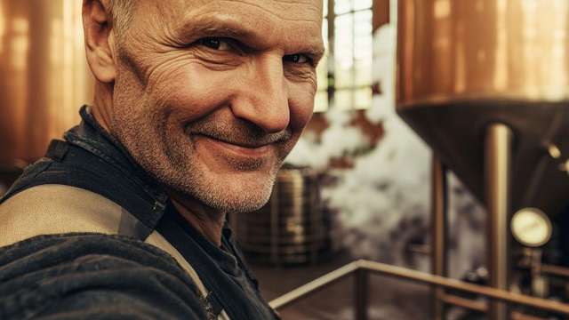 Servicetechniker in der Brauerei