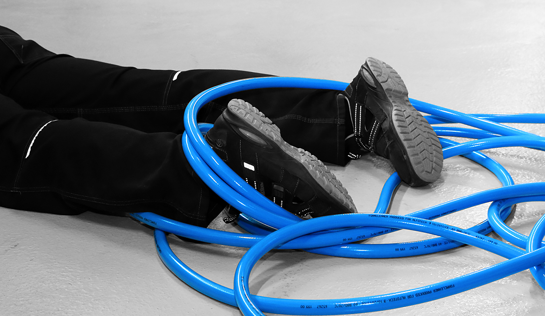 Optimierung mit Schlauchaufroller