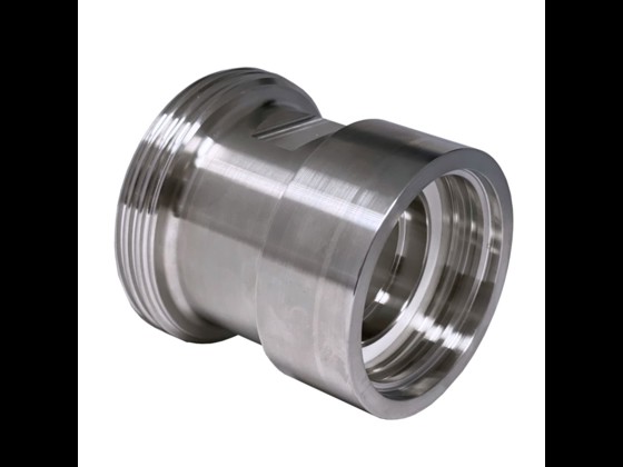 Unser rostfreier IBC-Adapter von SAV-Muffe zu DN-Nippel ist aus AISI 316-Stahl gefertigt. Für Spezialfittings in kompromissloser Industriequalität. Jetzt bestellen!