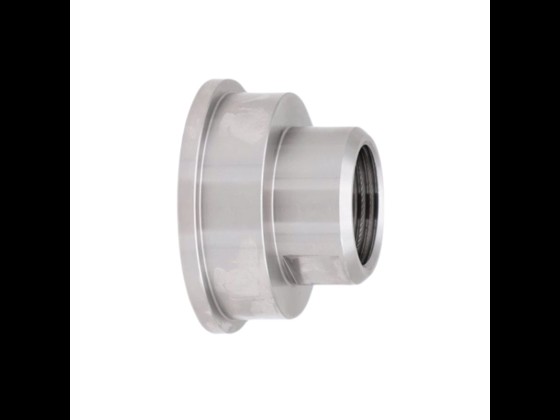 Unser rostfreier DS Bundklemmstutzen mit BSP-Muffe aus Edelstahl AISI 316. Bestellen Sie bei Alfotech spezielle Lebensmittelfittings in hoher Industriequalität.