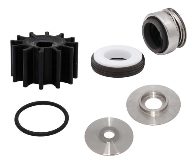 Jabsco Ersatzteil-Collage