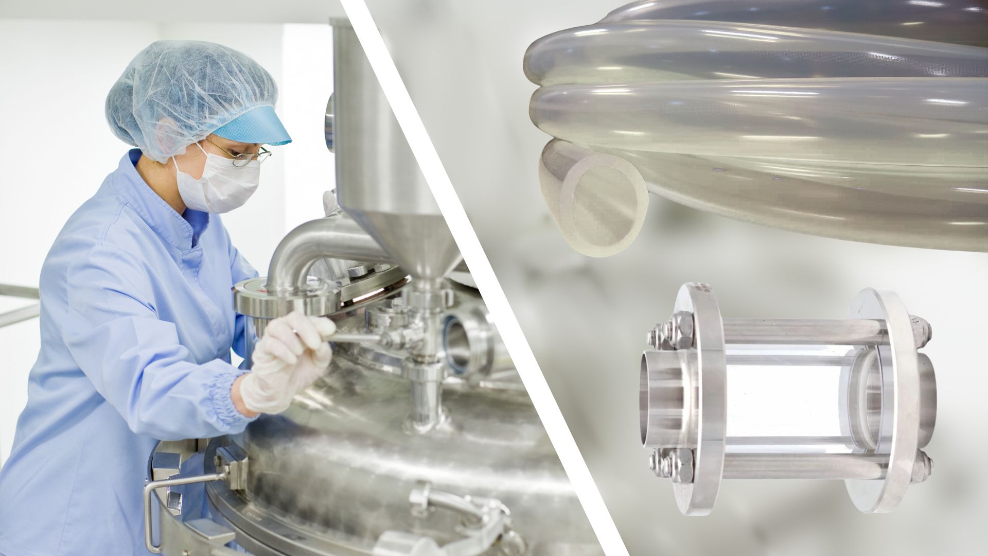 Verbessern Sie Ihre visuelle Kontrolle mit transparenten Schläuchen und Schaugläsern