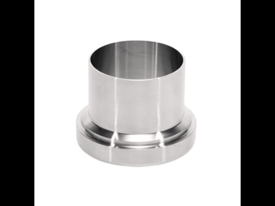 Aseptischer Vorschweißbördel aus AISI 316L, nach DIN 11864-1 Serie A. Jetzt hochwertige DIN Fittings online finden.