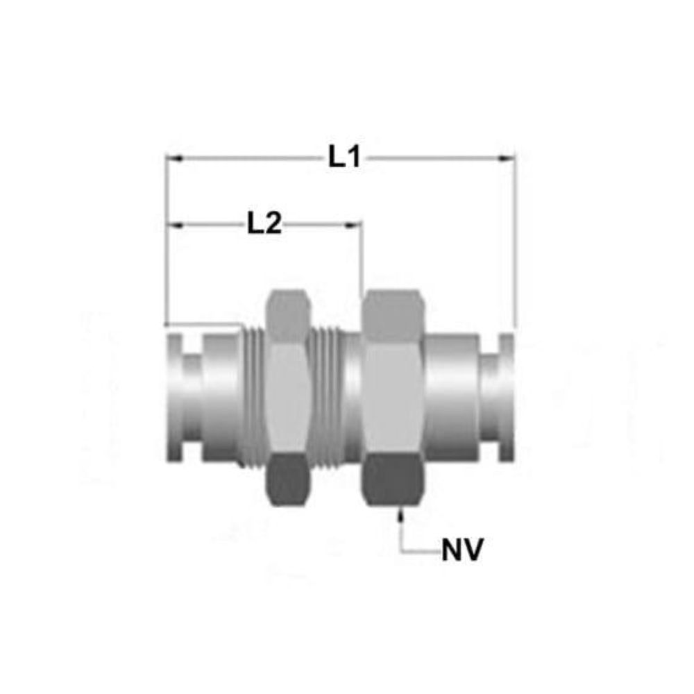 Pneumatik Schottverschraubung