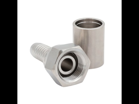 Alfotechs hochwertige, rostfreie BSP-Überwurfmutter mit 60°-Konus eignet sich sowohl für chemische Aufgaben für Medien mit hohen Temperaturanforderungen.