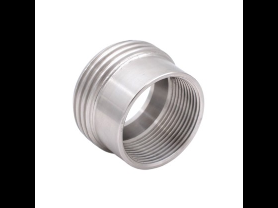 Unser DS-Gewindestutzen mit BSP-Muffe ist aus Edelstahl AISI 316 gefertigt. Bestellen Sie hier spezielle Lebensmittelfittings in höchster Industriequalität.