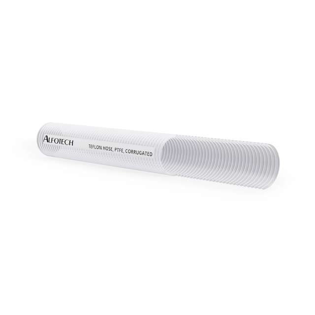 Gewellter PTFE-Schlauch in 3D
