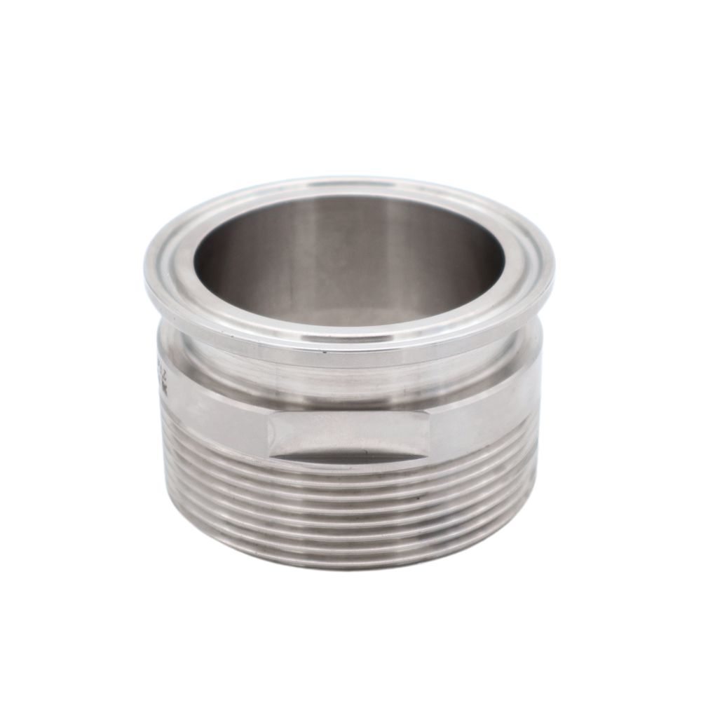 Clamp-Bundklemmstutzen mit BSP-Nippel