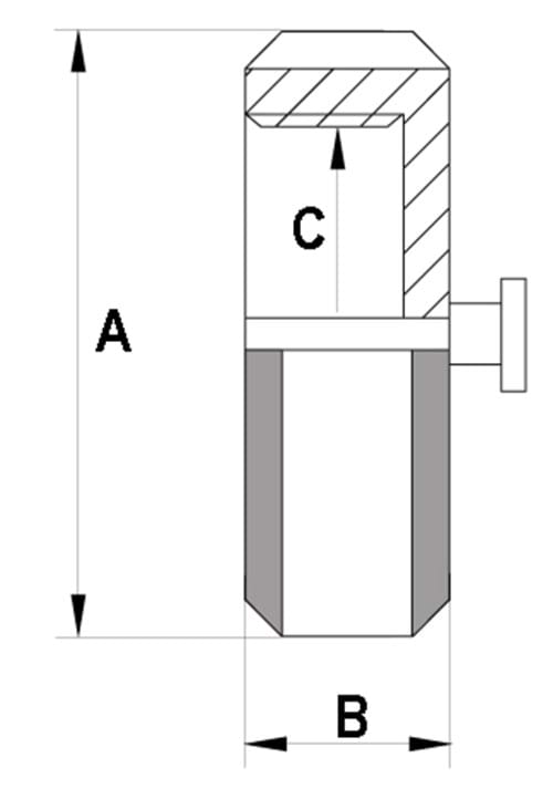 SMS Blindmutter mit Kette