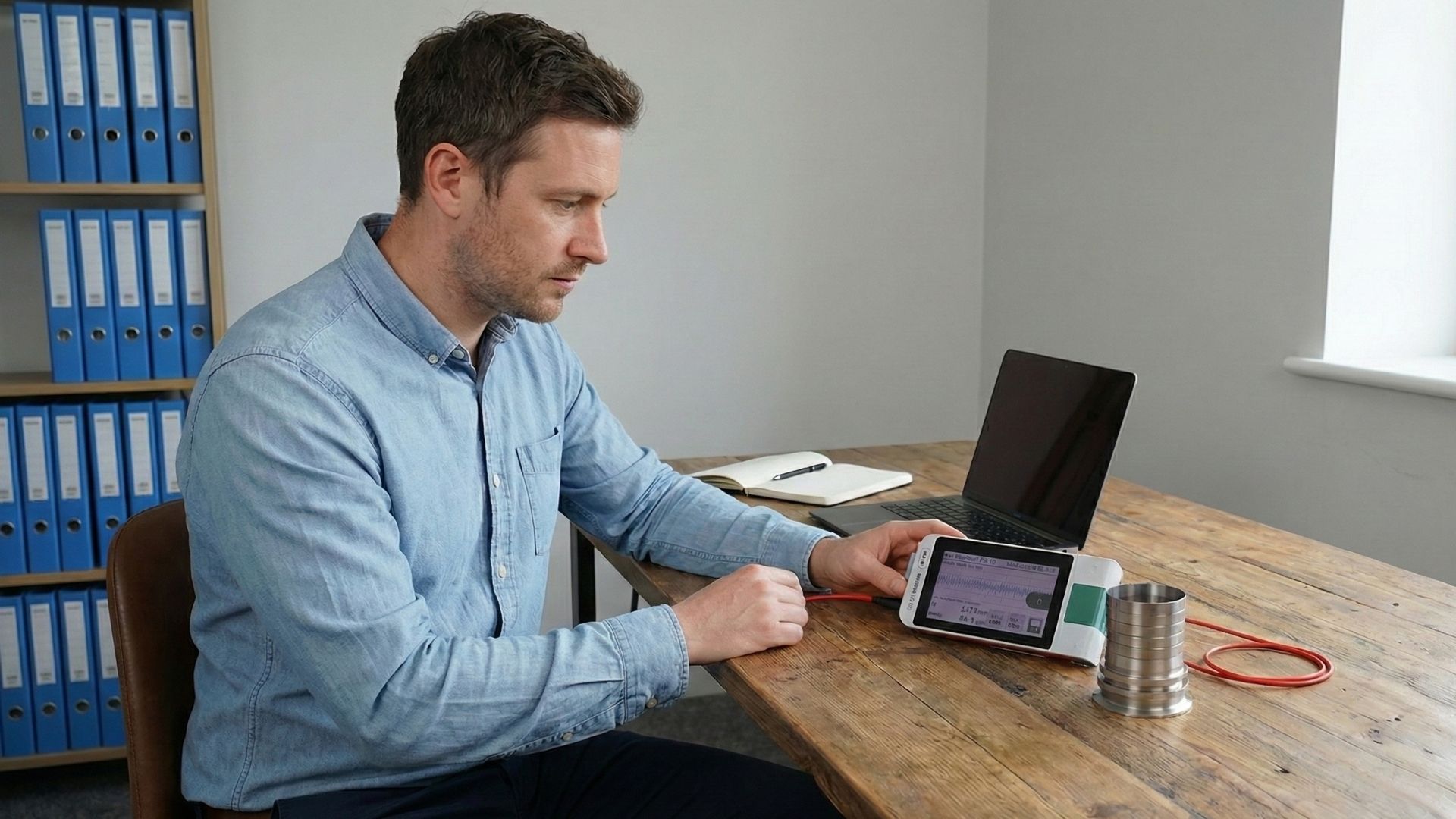 Messung der Oberflächenrauheit