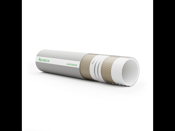 Lightfood/SD ist ein flexibler Lebensmittelschlauch für den Transport von Flüssigkeiten und anderen alkoholischen Getränken bis zu 96%. Bestellen Sie hier!