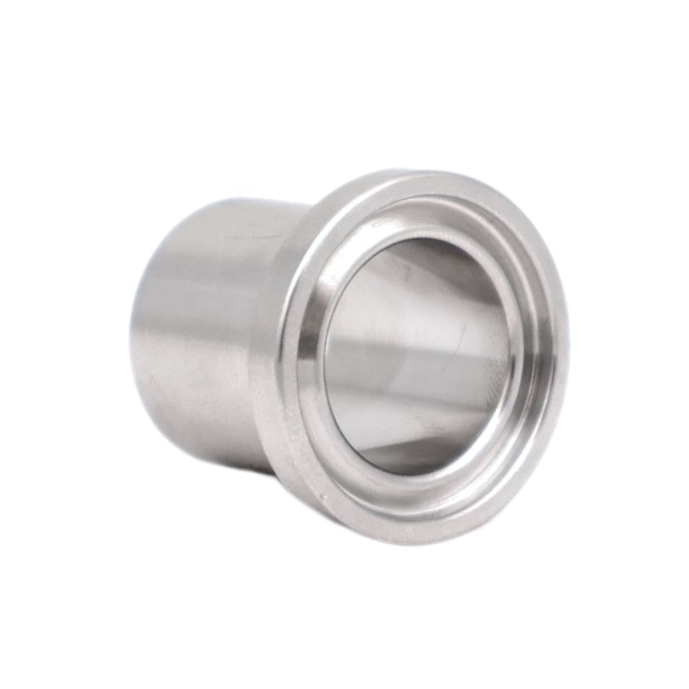 Robuster MINI clamp Bundklemmstutzen aus Edelstahl für die Montage lebensmittelgeeigneter Fittings. Optimal für hygienische Prozesse. Jetzt online kaufen.