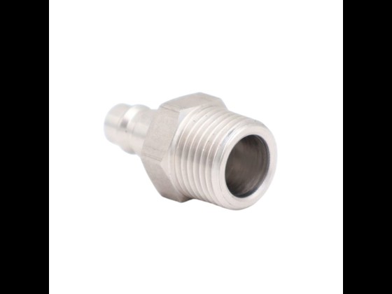 Edelstahl-Druckluftkupplungsnippel (AISI 316L, BSP-Aussengewinde), super für Druckluft & Industriemaschinen. Kompatibel mit der Cejn Serie 320. Jetzt bestellen!