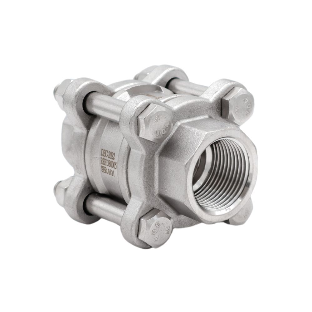 Rückschlagventil, 3-teilig