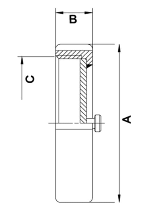 DS Blindmutter mit Kette