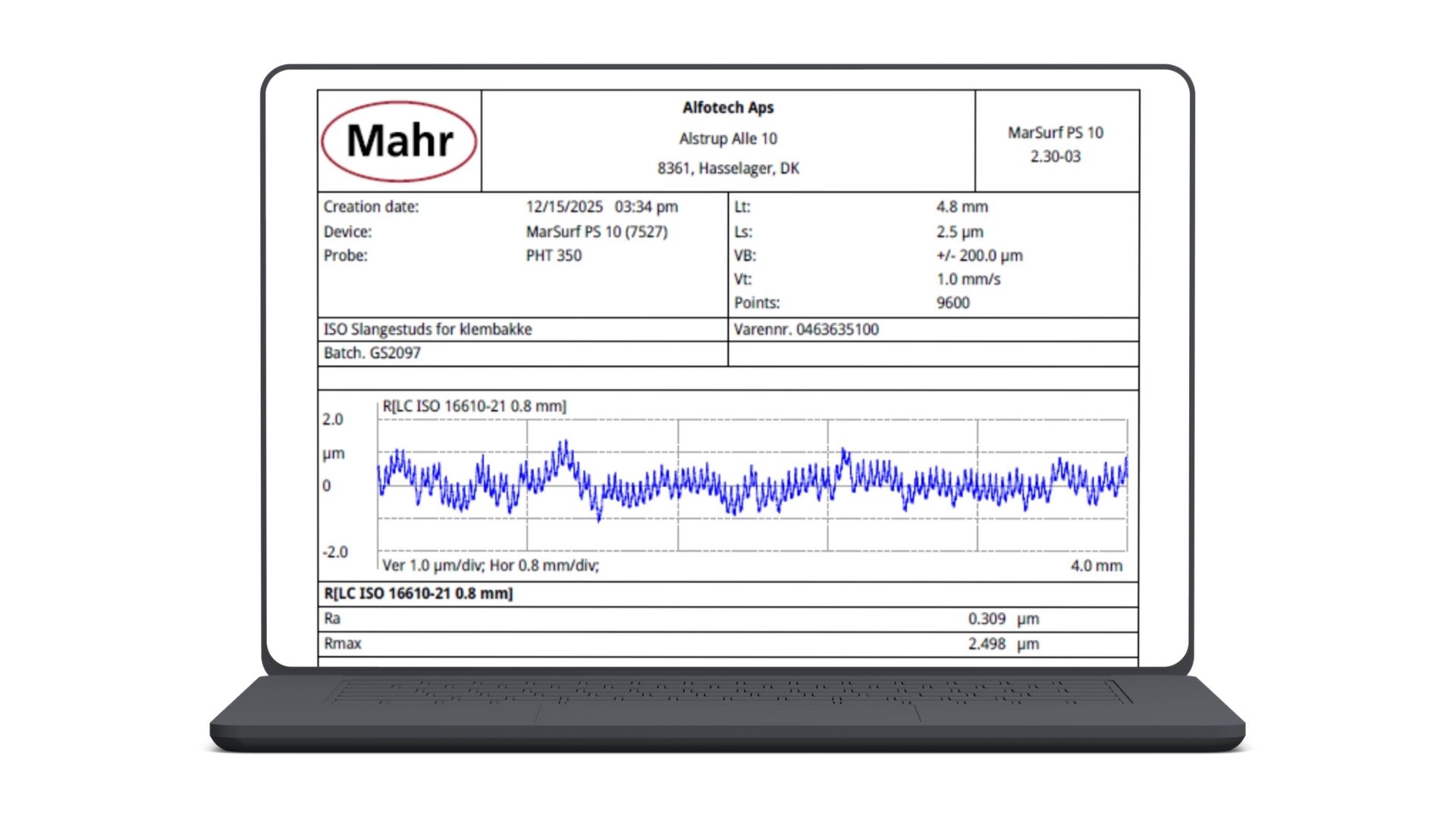 Der Messbericht: Ihre dokumentierbare Sicherheit