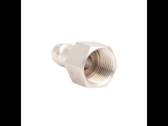 Druckluftkupplungsnippel mit BSP-Innengewinde aus gehärtetem, verzinktem Stahl. Ideal für feste Installationen. Cejn 320-kompatibel. Jetzt bestellen!