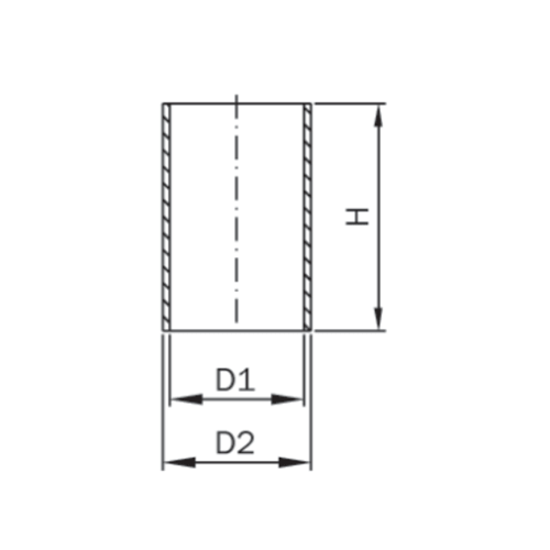 Schutzglas für In-Line-Schauglas, Polycarbonat