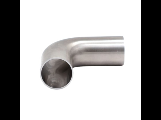 Robuster 90° Bogen, DS/SMS Standard, für sichere und hygienische Verbindungen in der Industrie. Hier bestellen!