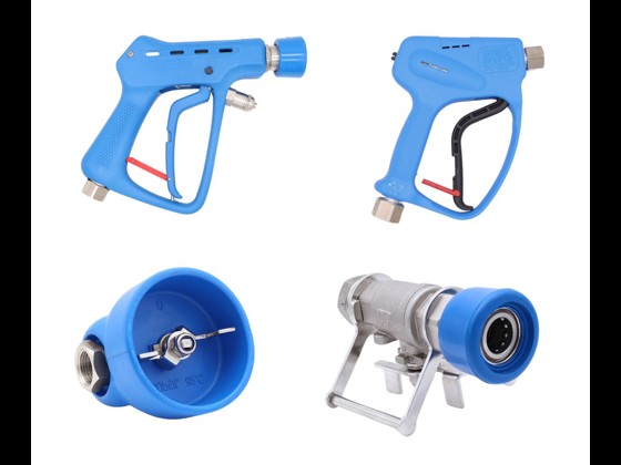 Robuste Wasserpistolen für Niederdruckreinigung in der Prozessindustrie. Ideal zur effektiven Reinigung von Maschinen und Anlagen. Jetzt bestellen!