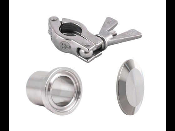 Entdecken Sie MINI Clamp Verbindungsteile aus rostfreiem Stahl, perfekt für hygienische und langlebige Verbindungen in Lebensmittelprozessen. Jetzt bestellen!