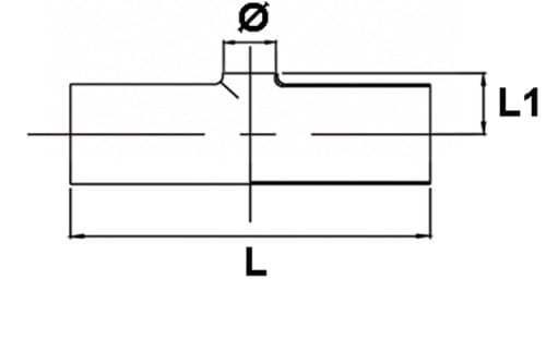T-Stück - kurz, reduziert, DS/SMS