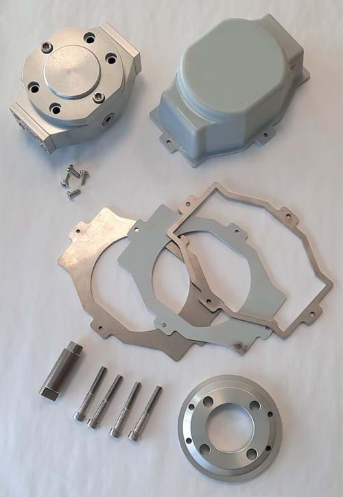 Langsames Aufrollsystem-Set für AV Schlauchaufroller