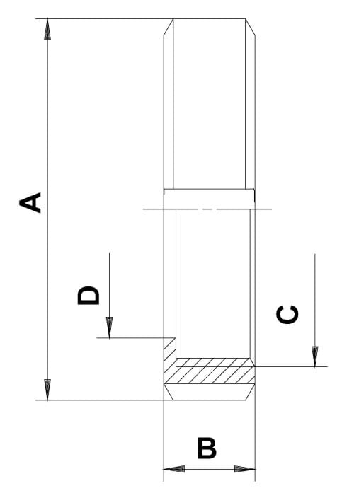 Nutmutter, DIN, 11864-1, Serie A/B/C