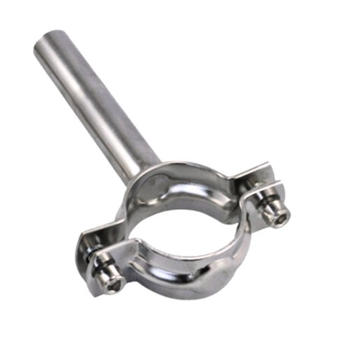Rohrschelle langer Schaft, 150 mm, DS/SMS