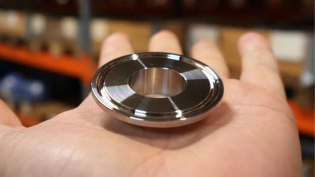 Handgehaltene Tri-Clamp ASME-BPE Stahlkomponente