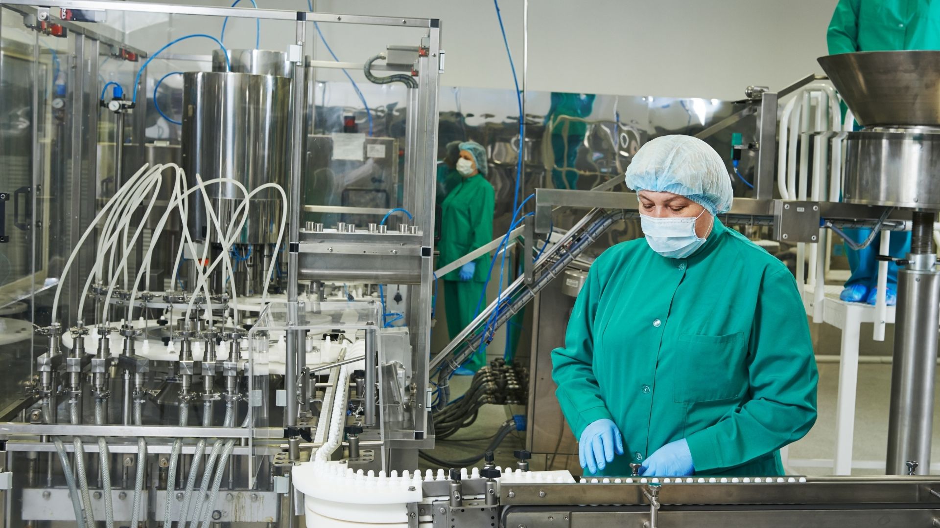 pharma man on assembly