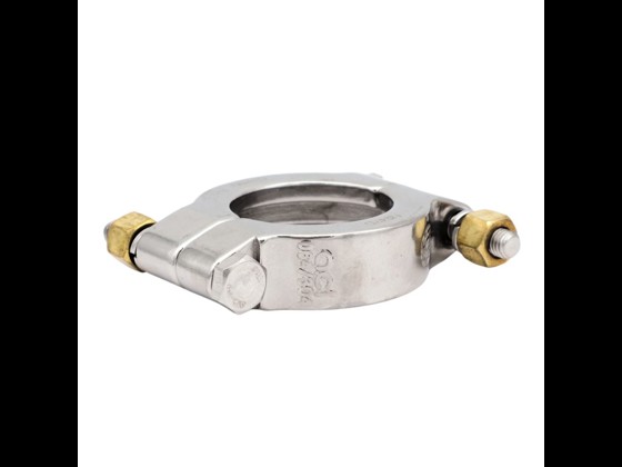 Mehr Stärke und Sicherheit mit unserer schweren DIN Clamp Klammer mit Doppelbolzen. Aus Edelstahl für maximale Haltbarkeit gefertigt. Jetzt bestellen!