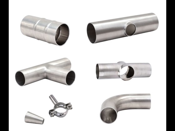 Hochwertige Schweißfittings aus Edelstahl für Lebensmittelproduktion und Industrie. Langlebig und hygienisch. Entdecken Sie unser Sortiment jetzt!