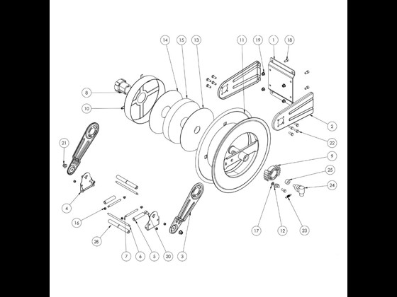Wir bieten verschiedene Arten von Ersatzteilen und Kits für 1000-3503 AV Schlauchaufroller an. Finden Sie sie hier und bestellen Sie jetzt direkt im Webshop!