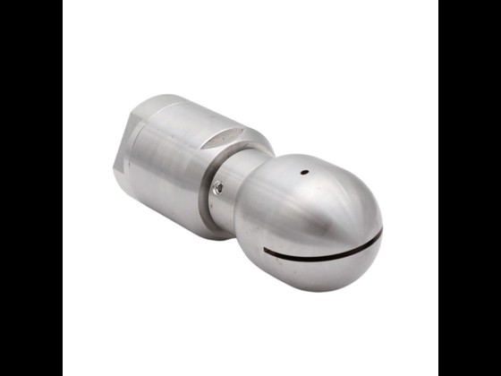 Robuste Reinigungsdüse aus Edelstahl, ideal für die Reinigung von Tanks bis zu 5 Metern Durchmesser. Hält Temperaturen bis 90°C stand. online bestellen!