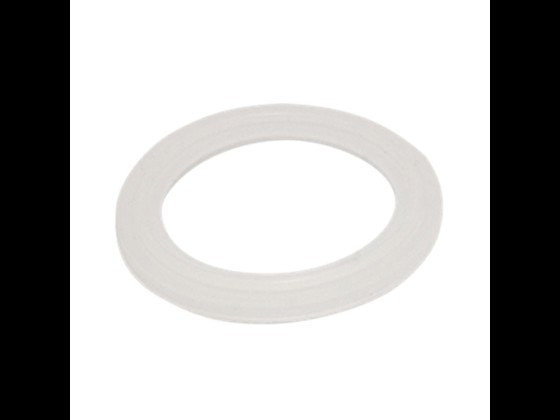 ISO Klemmverbindung mit Lippendichtung, WMQ, transparent